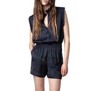 Zadig & Voltaire Caosys Satin Romper